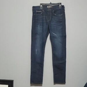 Banana Republic Jeans Womens Size 25 Size 0 Dark Blue Skinny